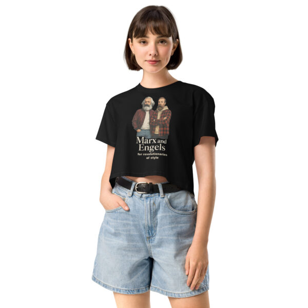 Marx and Engels - crop top for the revolutionaries of style - Image 8