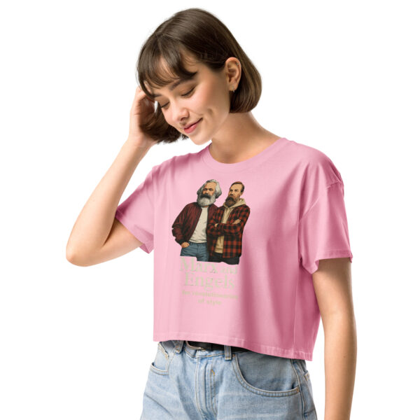 Marx and Engels - crop top for the revolutionaries of style - Image 14