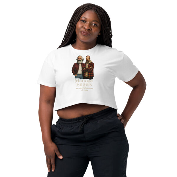 Marx and Engels - crop top for the revolutionaries of style - Image 6