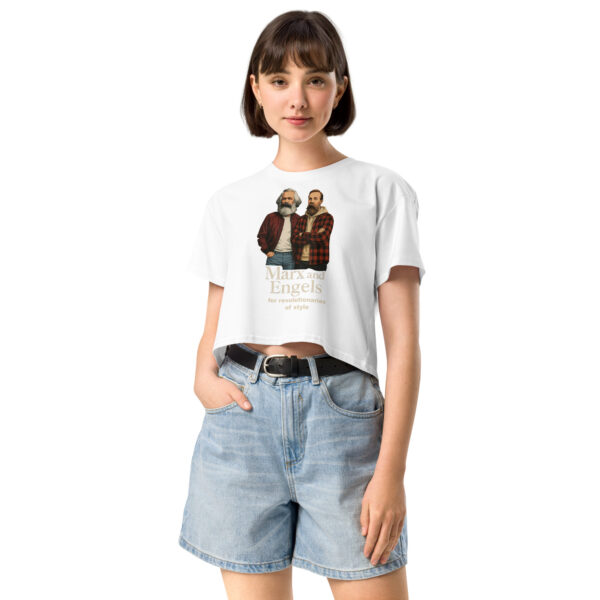 Marx and Engels - crop top for the revolutionaries of style - Image 16